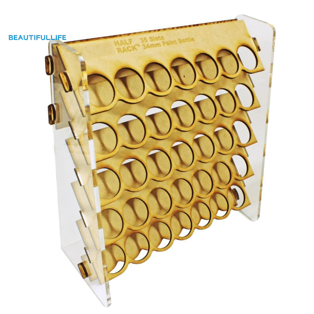 beautiful 34mm Round Bottle Rack Artist Paint Bottle Organizer Rack ...