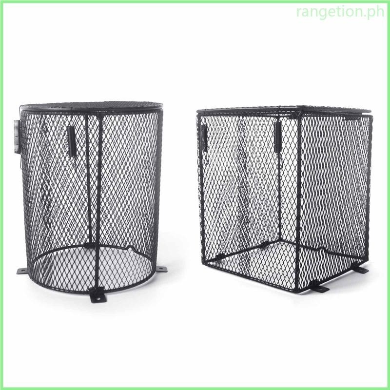 RAN Reptile Lamp Guard Shade UVB Heat Lamps Mesh Cover for Reptiles