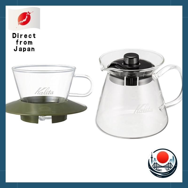 Kalita Coffee Dripper HASAMI HA101, Per 1-2 Tazze, In Ceramica, Design Giapponese, Pour Over Coffee - 2