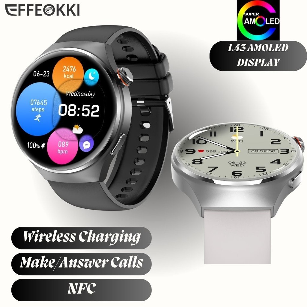 MT26 Smartwatch 2024 Outdoor Military Heart Rate Blood Pressure 1.43 ...