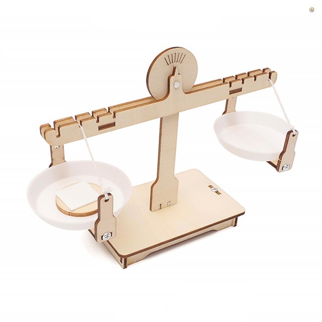 [studentday]DIY Balance Scale Lever Wooden Weighing Scale Science Math ...