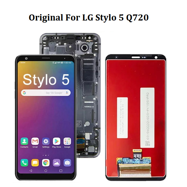 Original For Lg Q Stylo Q Lcd Display With Touch Screen Shopee Philippines