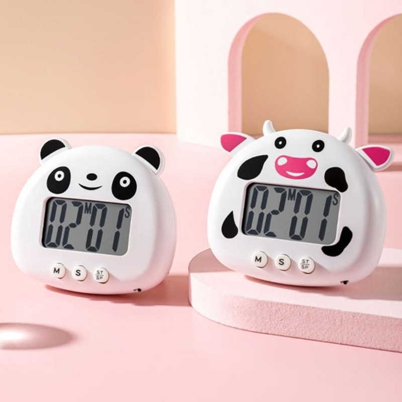 Yao Cute Cartoon Animal Digital Timer Small Digital KitchenTimer ...