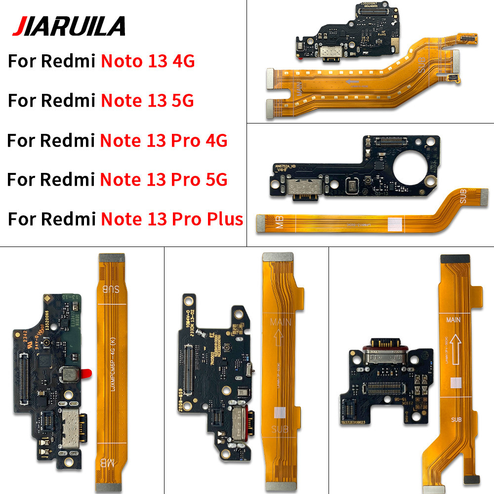 New For Xiaomi Redmi Note 13 Pro 4G 5G / For Redmi Note 13 Pro Plus USB ...