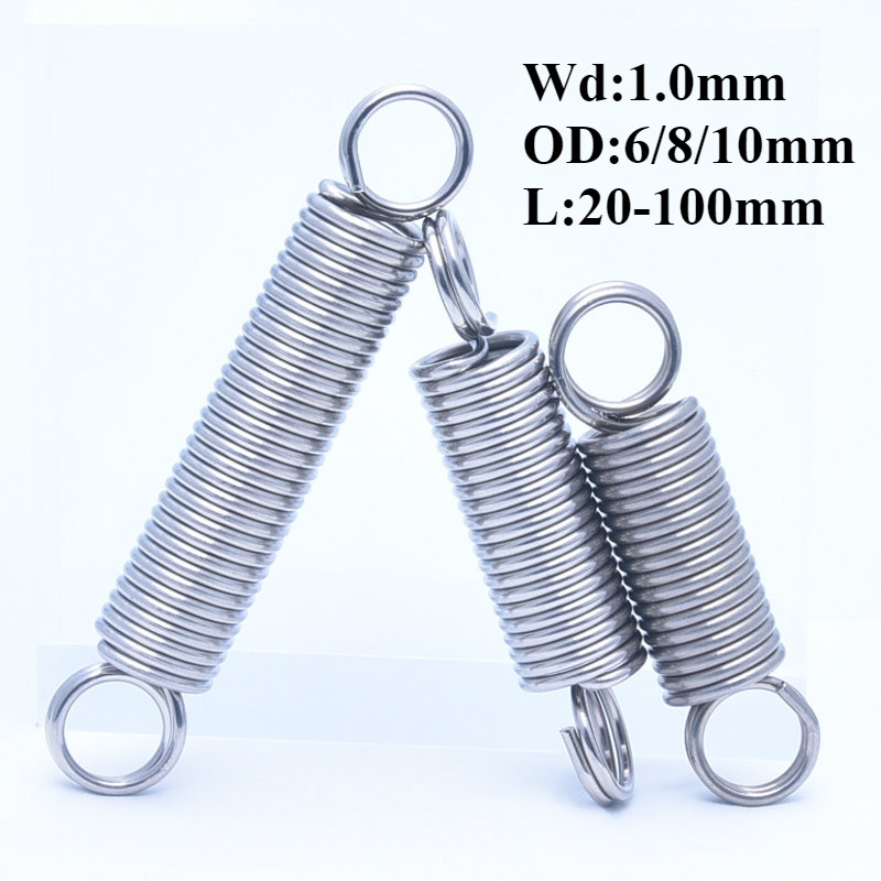 [QQ3] Tension Spring Wire Diameter 1.0mm OD6-10mm Spring Long Spring ...