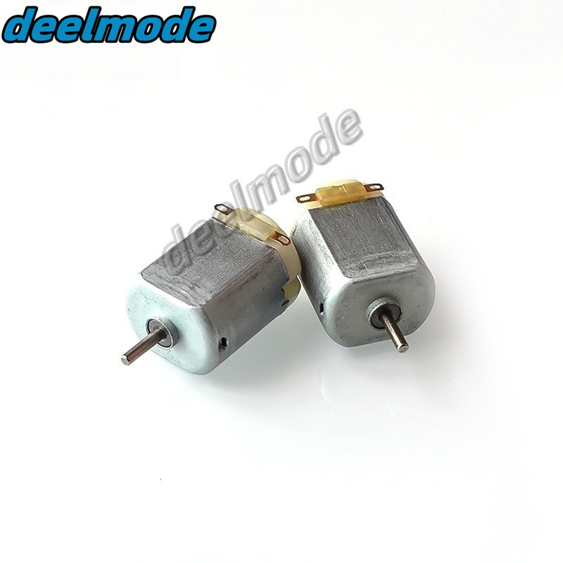 1PCS 130 Small DC MOTOR 3 to 5V Miniature motor four-wheel motor small ...