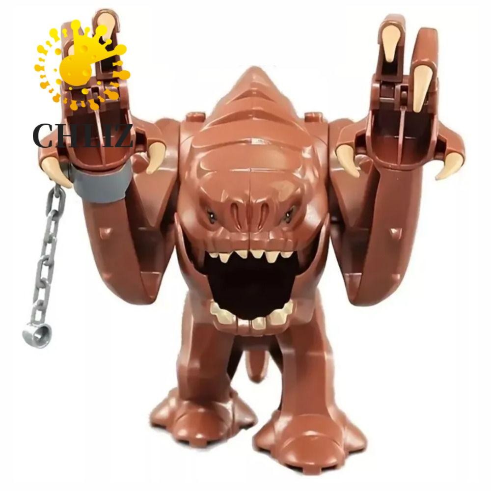 CHLIZ Rancor Action Figures, ABS Star Wars Movie Rancor Building Blocks ...