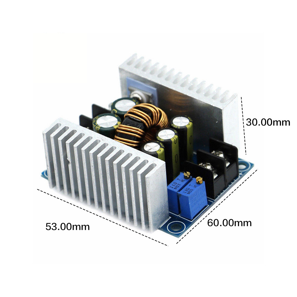 DC 300W 20A CC CV Step Down Module Constant Current Adjustable Voltage ...