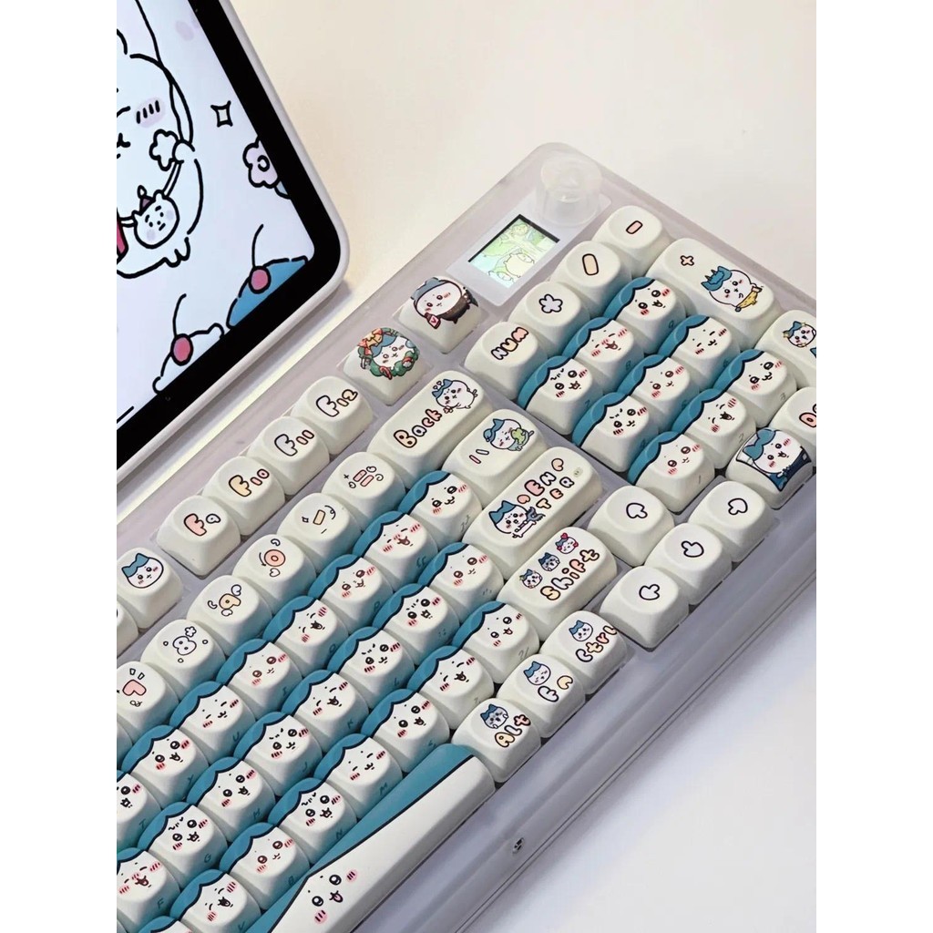 Chiikawa Keycap Usagi Hachiware MOA Profile PBT Five-side Dye ...