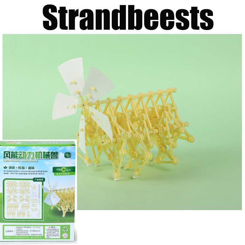 PVC Strandbeest Action Figure Diy Assembly Model Gift for Children Toy ...