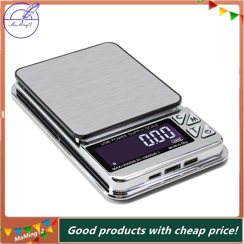 [MaMing] 1 Pcs High Precision Jewelry Scale 1000GX0.01G Digital LCD ...