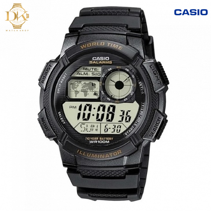 Harga casio illuminator wr100m on sale