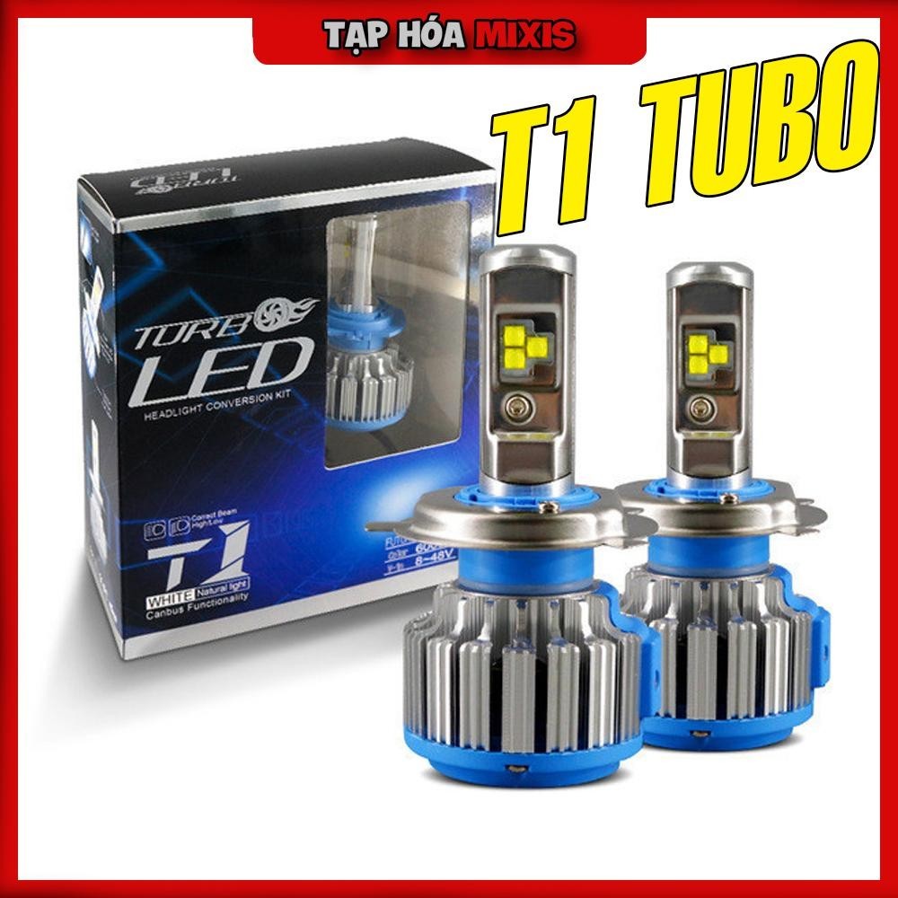 T1 Tubo LED headlights for cars and motorbikes, 6 LED lights, 40W ...