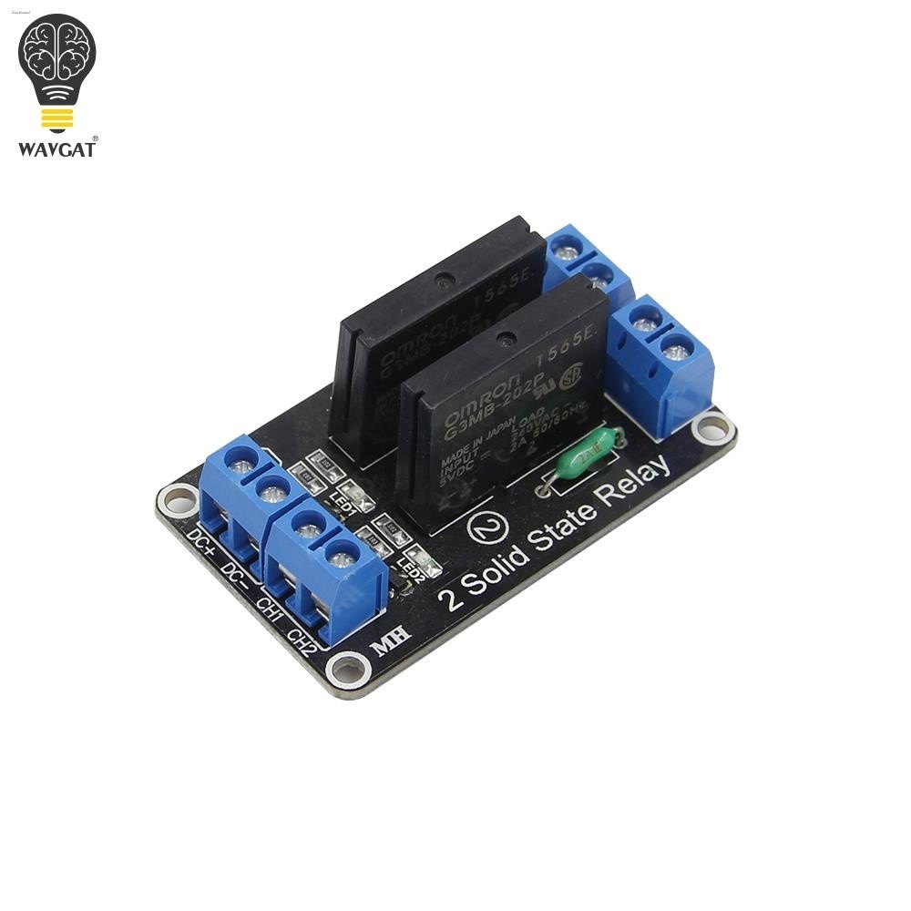 8-Channel 5V Low Level Trigger Solid State Relay Module W/ Fuse For Arduino Projects