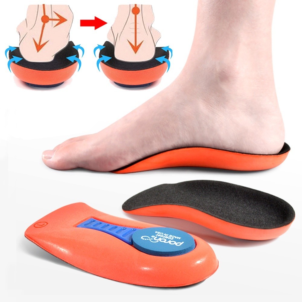 Orthopedic Gel Insoles for Plantar Fasciitis Orthotics Flat Feet Insoles  Heel Spur Treatment Pain Relief Shoes Cushion Pads