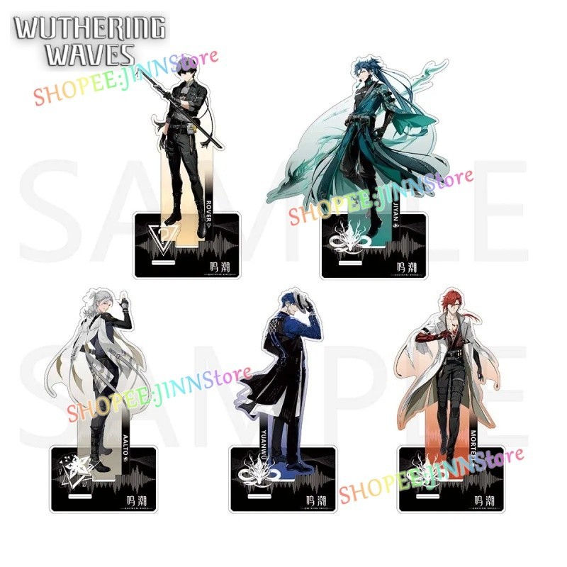 - JINN - Wuthering Waves Acrylic Anime Stand Figure CALCHARO LINGYANG ...
