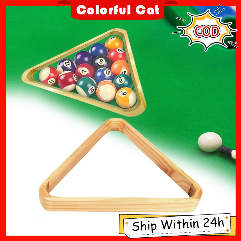 Wooden Billiard Triangle Rack Snooker Billiard Ball Triangle Rack ...