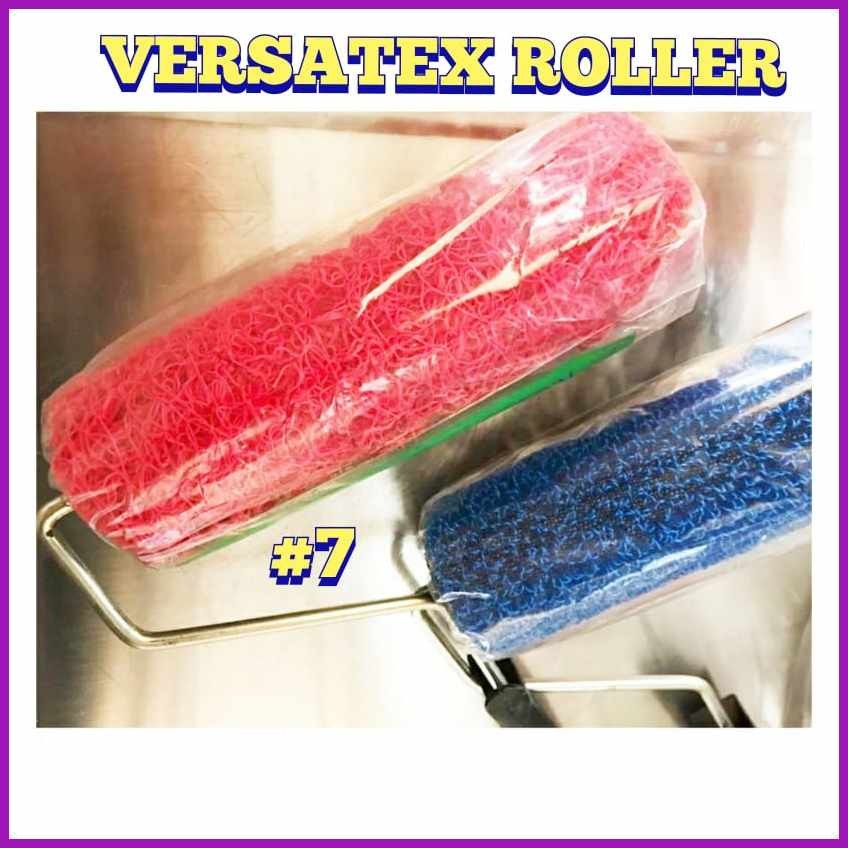 Versatex>n#Textured[ly~Paint/Dq$Roller^ec$7^gs$with^OH$Handle | Shopee ...