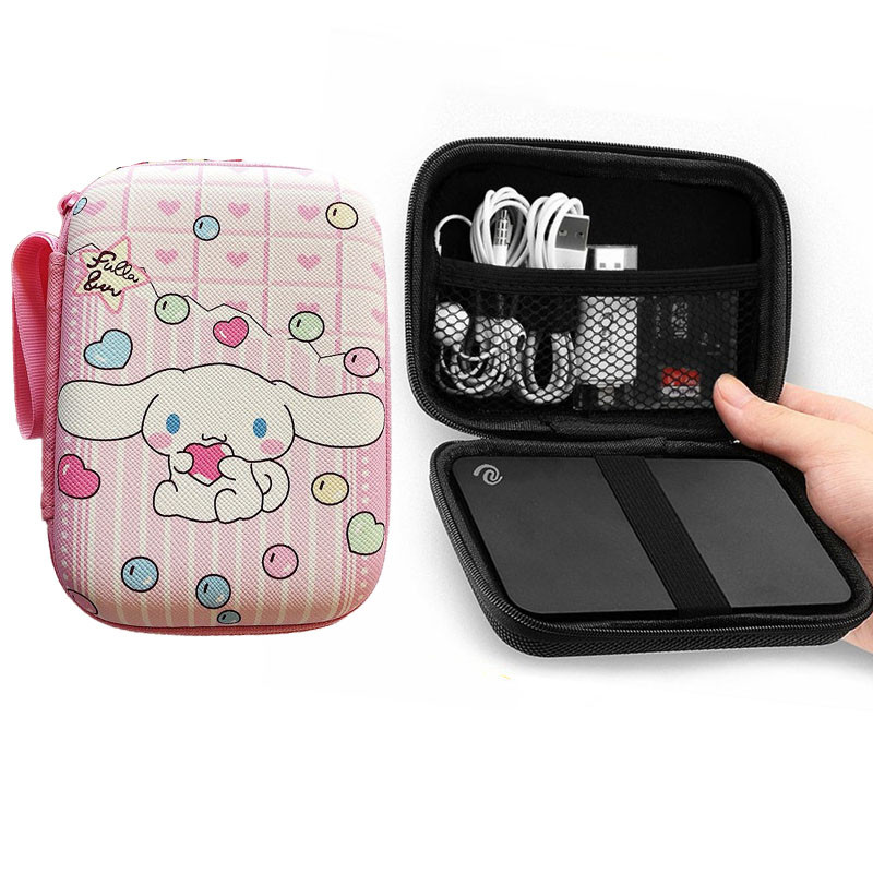 Cute Cinnamoroll 2.5 inch HDD Pouch Hard Disk Bag External Hard Disk ...