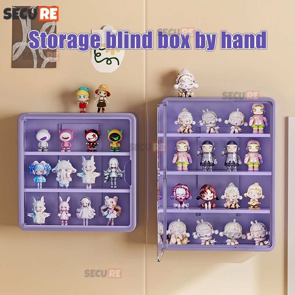 Popmart Storage Display Box Case Wall Mounted Blind Box Multi Layer ...