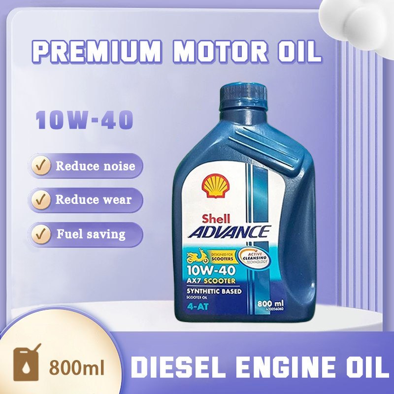 [Buy 1 Take 2] Shell Advance AX7 Scooter 800ml Bundle Promo 10W-40 ...