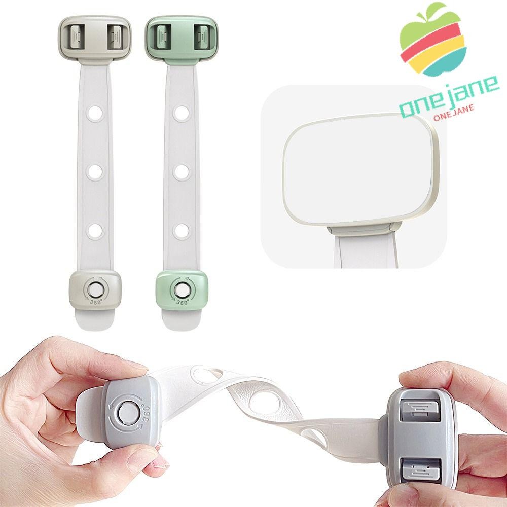 ONE-JANE Child Safety Lock, Dual Button Anti-Pinching Hand Children ...