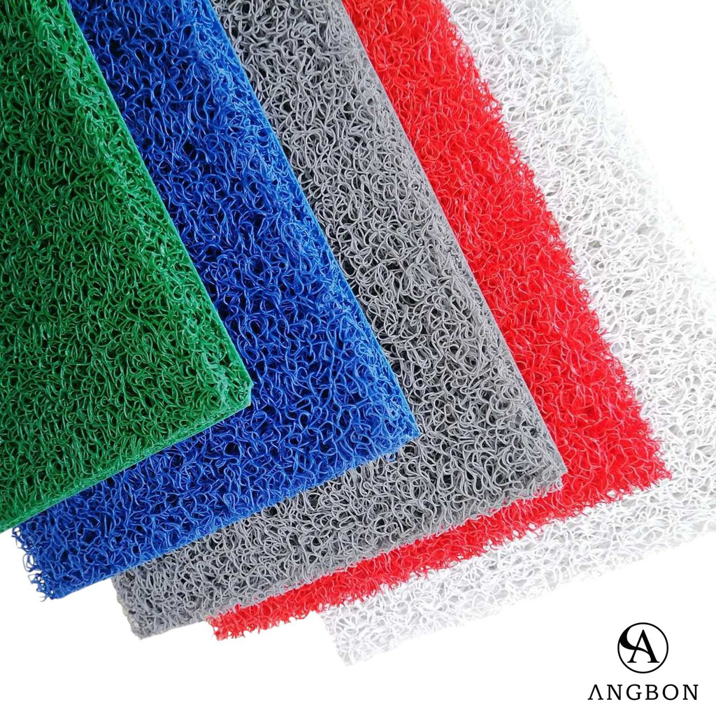 Angbon PVC Entrance Door Mat Plain Design Durable Non-Slip Floor Mat ...
