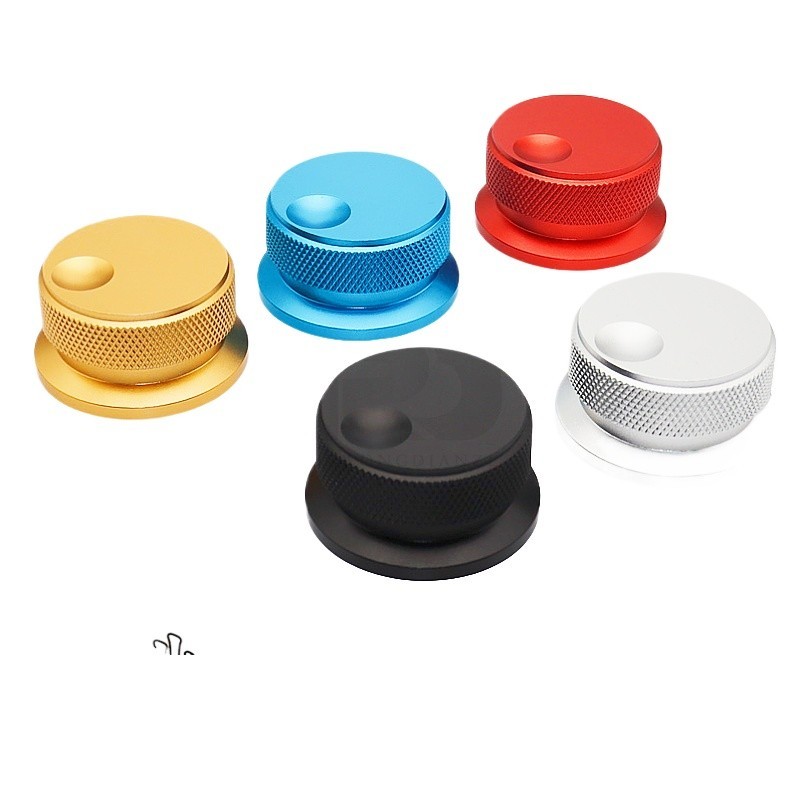 38 x 20 All-Aluminum Solid Core Knob Cap Potentiometer Knob Cap Volume ...