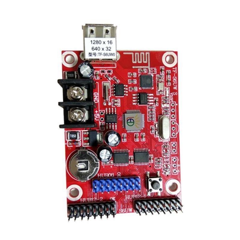 Dazzling Blue LED Display Control Card TF-S6UW0 Wireless Mobile WIFI ...