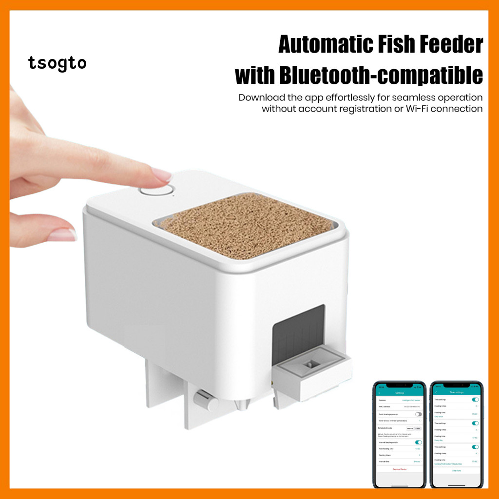 [TS] Appenabled Fish Feeder for Precise Feeding Appcontrolled Fish