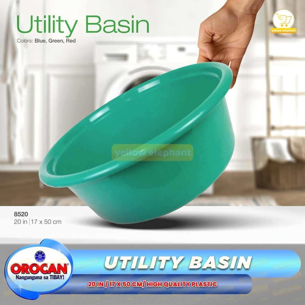 Orocan Utility Basin / PLANGGANA 20 inches (20L) (Blue,Green,Red ...