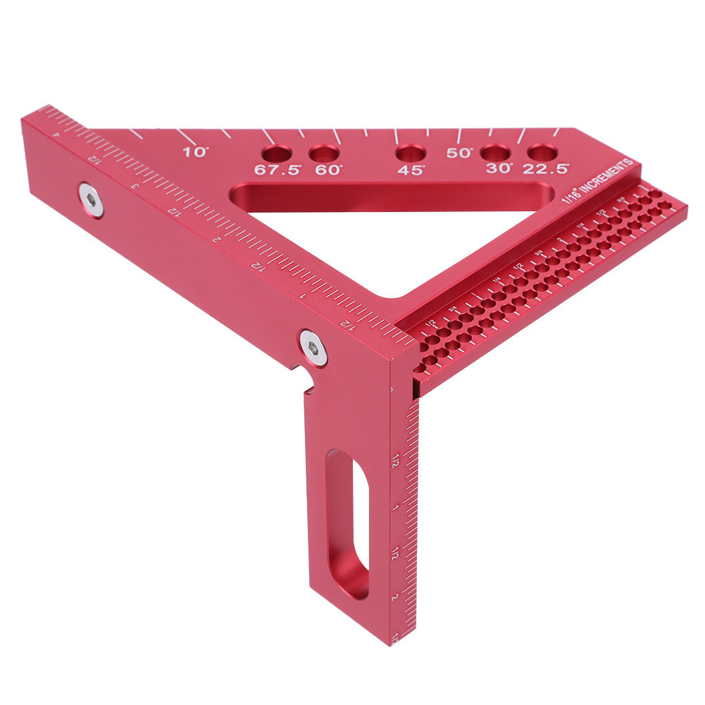 3D Carpenter Square Precision 0-90 Degree Protractor for Carpenter ...