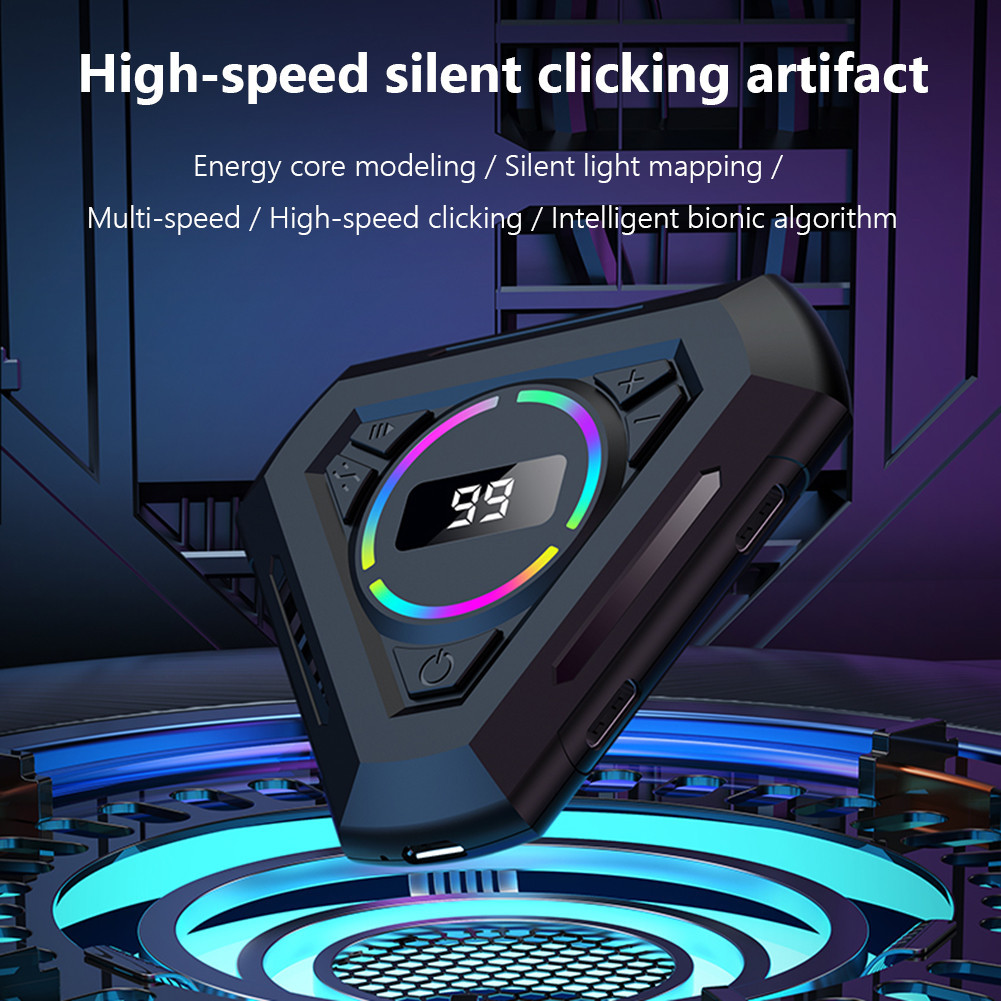 Mobile Phone Screen Auto Clicker Adjustable Silent Clicker for Gamings ...