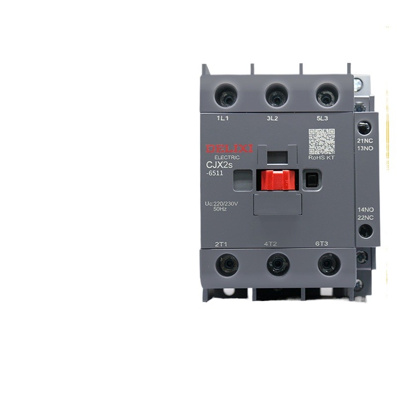 Delixi AC contactor CJX2S-6511 three-phase 380V starter 65A coil 220V ...