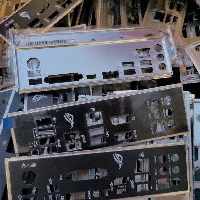 A68 A88 A58 A55 H61 H81 H55 B75 Motherboard Backplate I/O shield Back ...