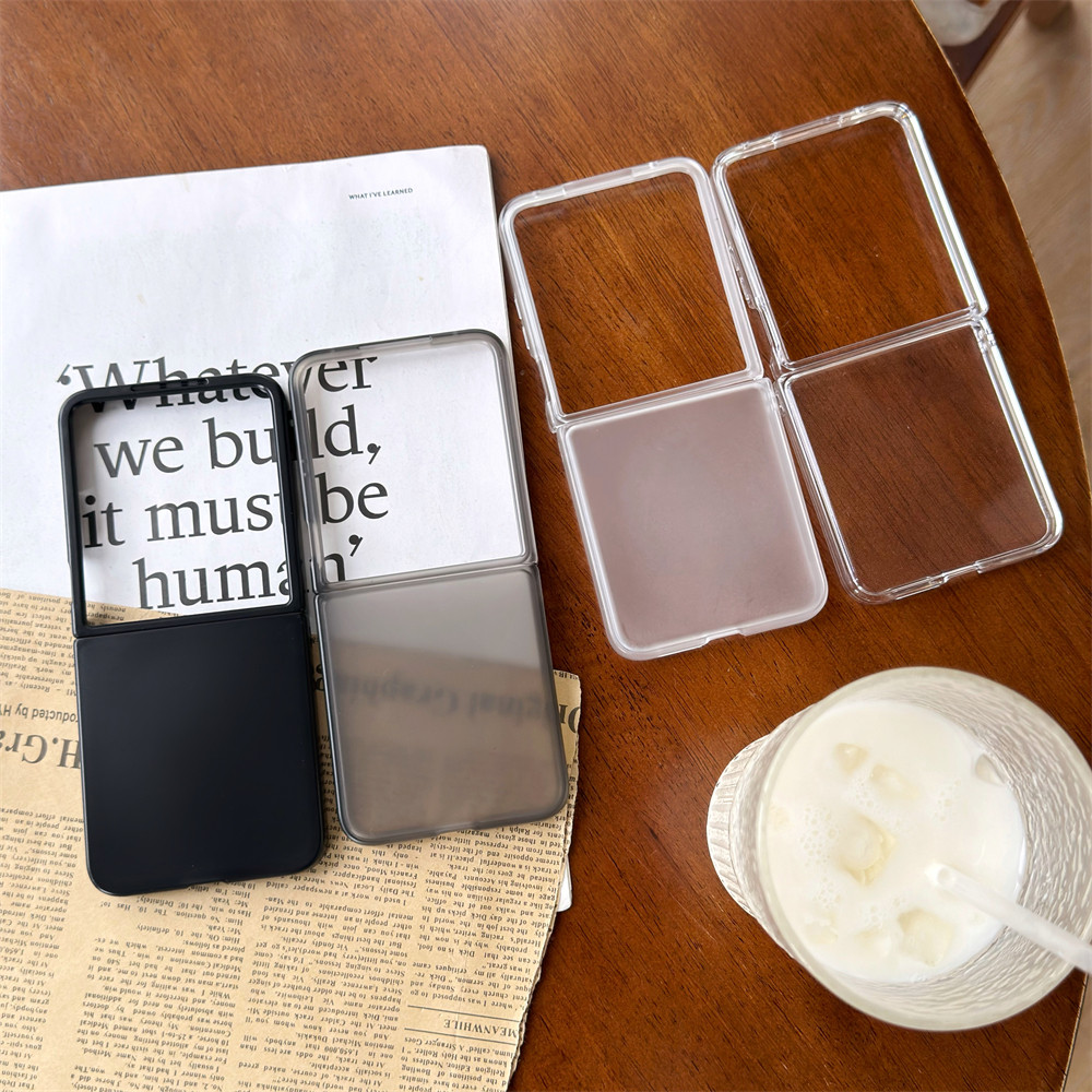 Clear Aesthetic Unique Design Frosted Simple Casing Xiaomi Mix Flip ...