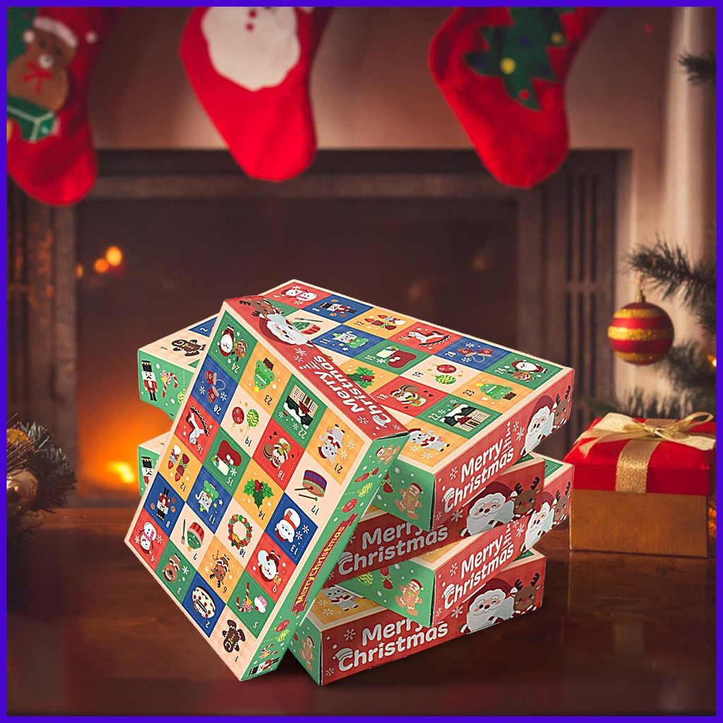 Advent Calendar Boxes to Fill 5X Empty Advent Countdown Fillable ...