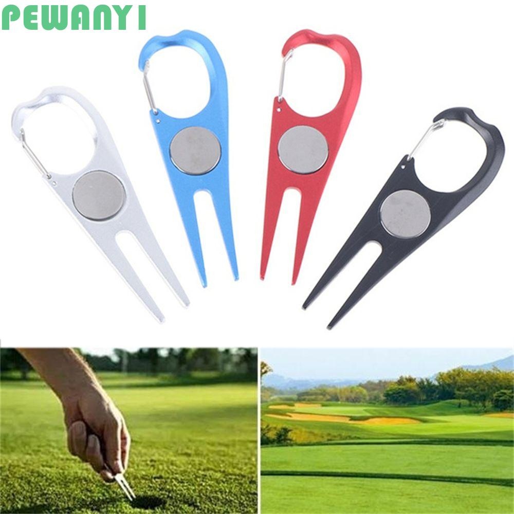 PEWANY1 Golf Pitch Accessories Aluminium Alloy Portable Green Fork