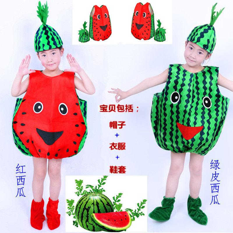 nutrition month costume for kids Watermelon Fruit Clothing Children's ...