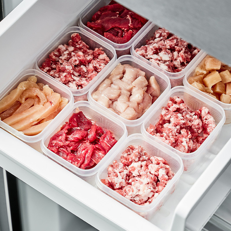 Fbph Refrigerator Frozen Meat Storage Box Fresh-keeping Box Food Grade ...