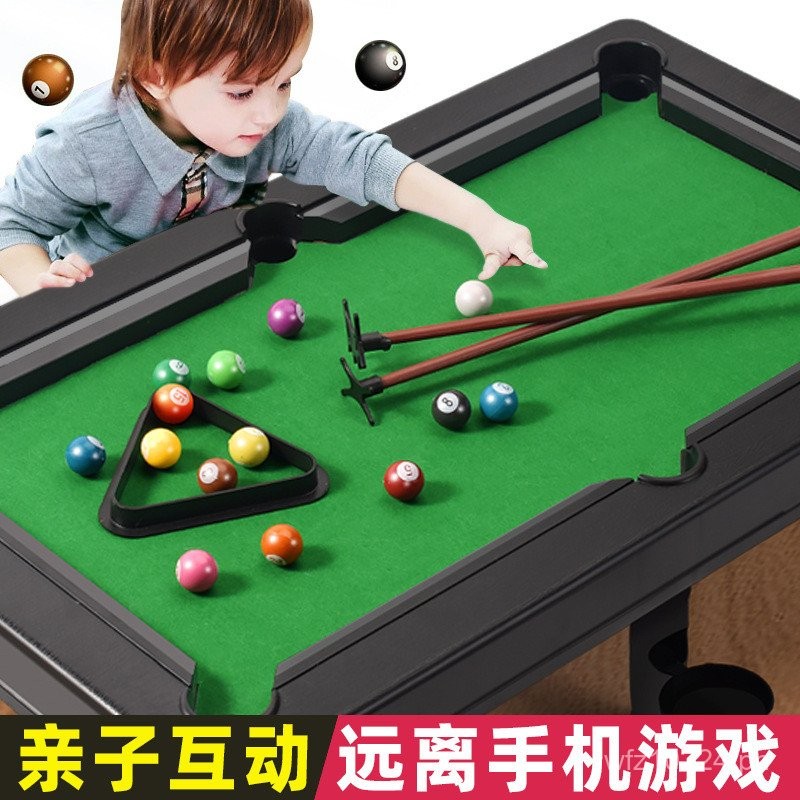 Children's Mini Pool Table for Home Use, Desktop Pool Table for Kids ...