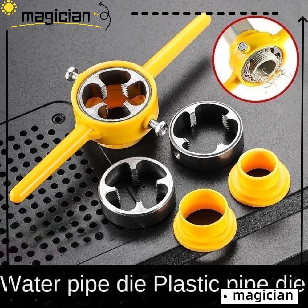 MAGICIAN Pipe Threader Tool, NPT PVC Pipe Threader, 1/2 Inch 3/4 Inch 1 ...