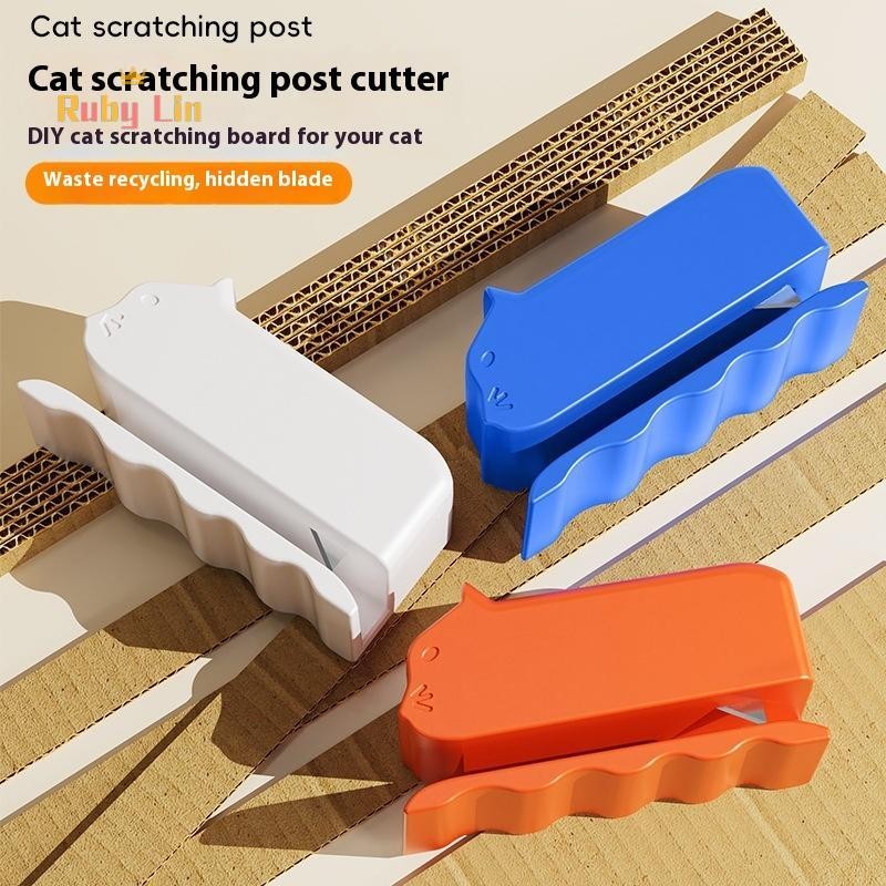 Ruby Lin Cardboard Cutting Machine Cat Scratching Board Cutter ...