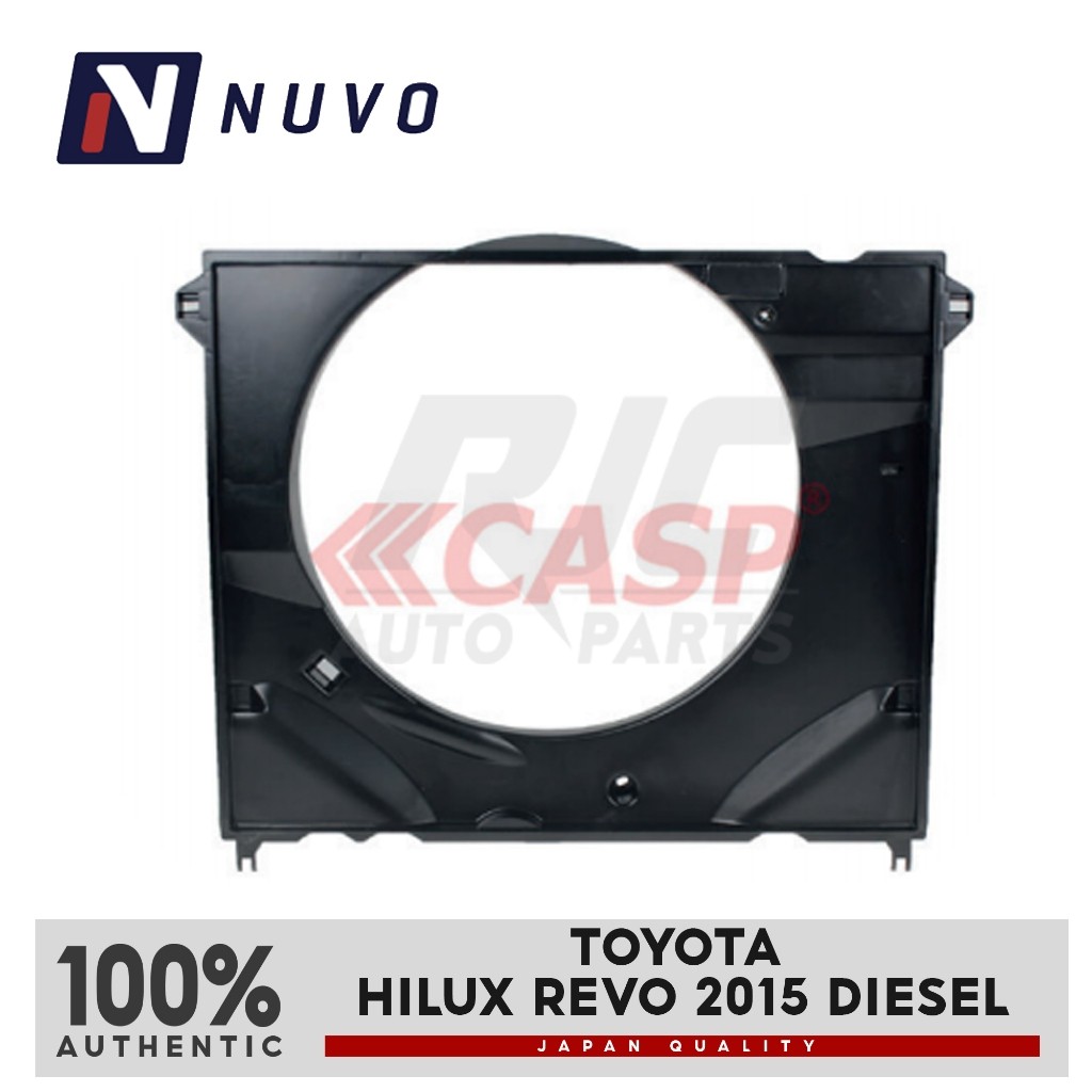 CASP RADIATOR FAN SHROUD TOYOTA HILUX REVO DIESEL 2015 11-FS206 1pc ...
