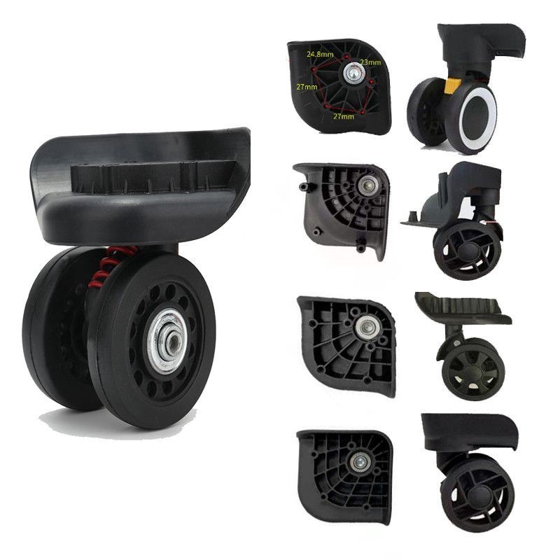 Luggage Universal Wheel Detachable Trolley Suitcase Caster Password ...