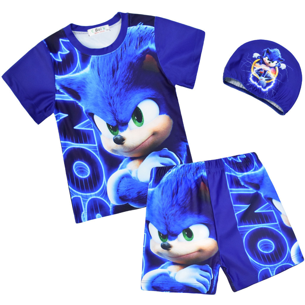 Bathing T-shirt Sonic 4 Years