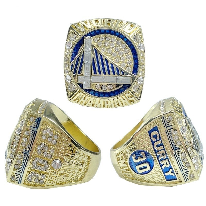 Male Fan Commemorative Ring 2022 NBA Golden State Warriors Curry ...