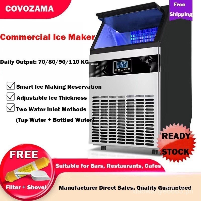 Commercial LargeScale Fully Automatic Ice Maker 70/90/110KG