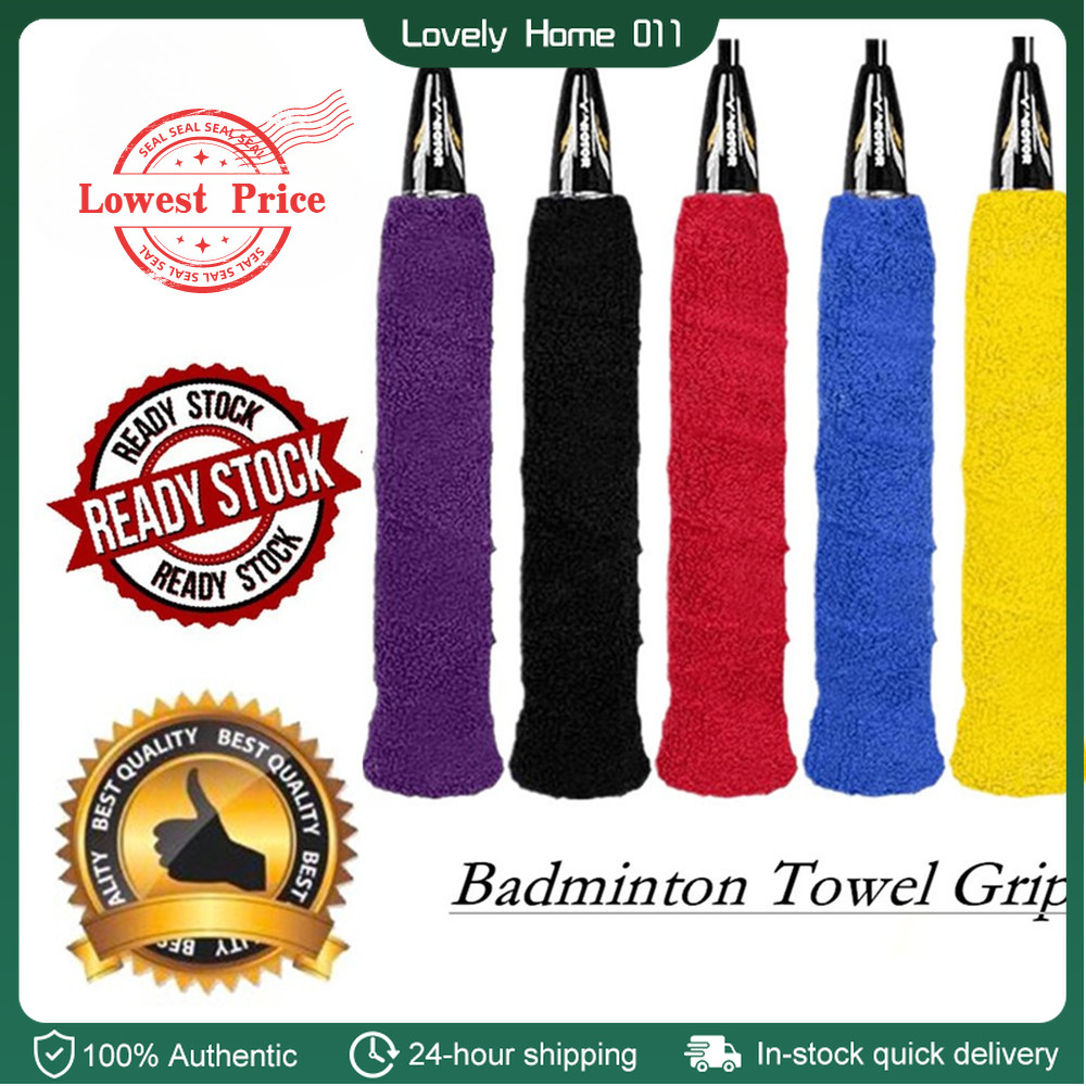 Anti-slip Towel Grip Badminton Racket Sweatband Overgrip Fishing Rod ...