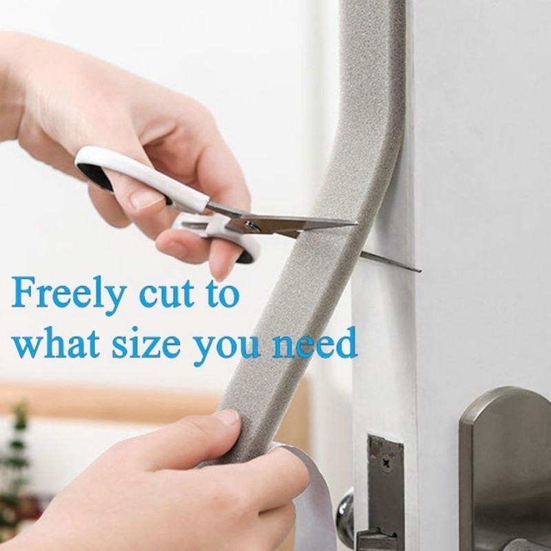 Air Conditioner Insulation Foam Tape Sponge Window Sealing Strips Sound